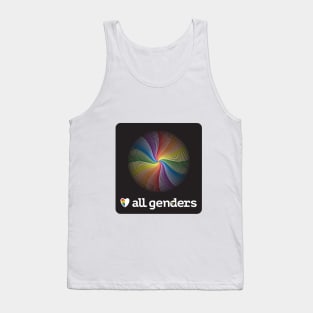 Love all genders Tank Top